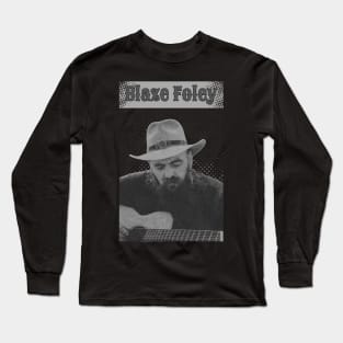 Blaze Foley // Illustrations Long Sleeve T-Shirt